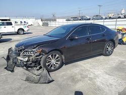 Acura TLX salvage cars for sale: 2016 Acura TLX Tech