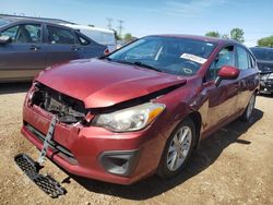 Subaru salvage cars for sale: 2013 Subaru Impreza Premium