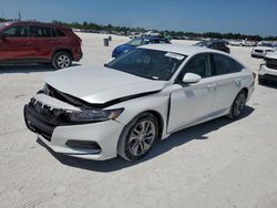 Honda Accord LX Vehiculos salvage en venta: 2018 Honda Accord LX