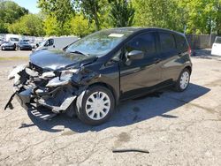 Nissan salvage cars for sale: 2016 Nissan Versa Note S