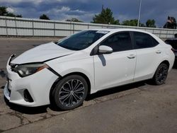 Toyota salvage cars for sale: 2014 Toyota Corolla L