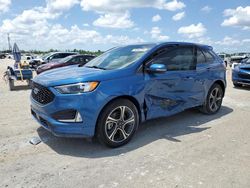 Salvage cars for sale from Copart Arcadia, FL: 2020 Ford Edge ST