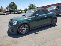 Salvage cars for sale from Copart San Martin, CA: 2012 Mini Cooper Roadster John Cooper Works