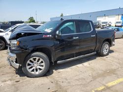 Vehiculos salvage en venta de Copart Woodhaven, MI: 2019 Chevrolet Silverado K1500 LTZ