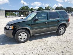 Ford Escape xlt salvage cars for sale: 2002 Ford Escape XLT