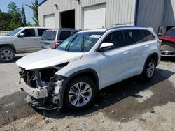 Toyota Vehiculos salvage en venta: 2015 Toyota Highlander XLE