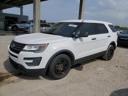 Salvage cars for sale from Copart West Palm Beach, FL: 2018 Ford Explorer Police Interceptor