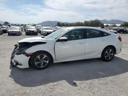 Honda salvage cars for sale: 2019 Honda Civic LX