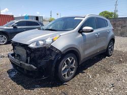 Vehiculos salvage en venta de Copart Homestead, FL: 2020 KIA Sportage EX