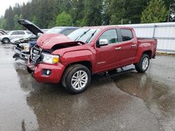 Salvage cars for sale from Copart Arlington, WA: 2017 GMC Canyon SLT
