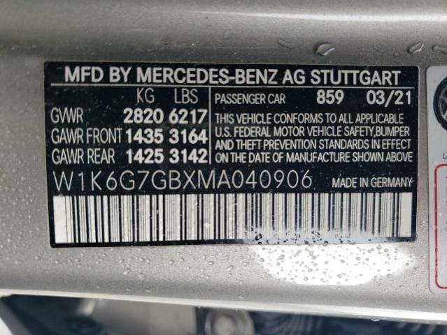 2021 Mercedes-Benz S 580 4matic