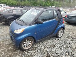 Smart salvage cars for sale: 2009 Smart Fortwo Passion