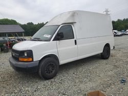 Chevrolet Express salvage cars for sale: 2009 Chevrolet Express G3500