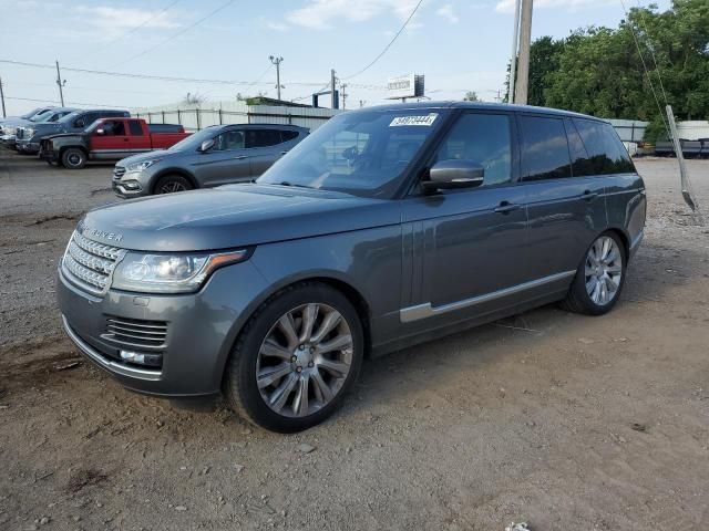 2016 Land Rover Range Rover Supercharged