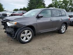 Toyota Highlander salvage cars for sale: 2009 Toyota Highlander Limited