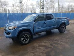 Salvage cars for sale from Copart Moncton, NB: 2019 Toyota Tacoma Double Cab
