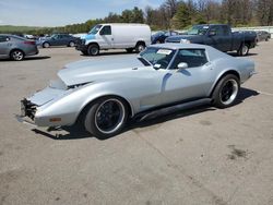 Salvage cars for sale from Copart Brookhaven, NY: 1973 Chevrolet Corvette