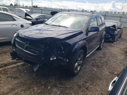 Dodge Journey Crossroad salvage cars for sale: 2017 Dodge Journey Crossroad