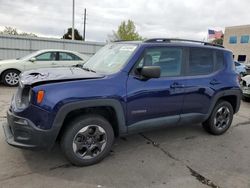 Vehiculos salvage en venta de Copart Littleton, CO: 2017 Jeep Renegade Sport