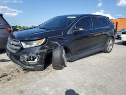 Ford Edge salvage cars for sale: 2015 Ford Edge Titanium