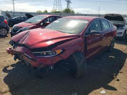 Salvage cars for sale from Copart Elgin, IL: 2019 Ford Fusion Titanium