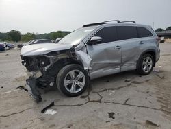 Toyota Highlander salvage cars for sale: 2015 Toyota Highlander Limited