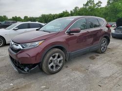 Salvage cars for sale from Copart Ellwood City, PA: 2018 Honda CR-V EX