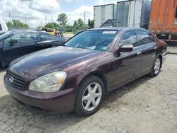 Infiniti salvage cars for sale: 2002 Infiniti Q45