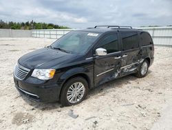 Salvage cars for sale from Copart Franklin, WI: 2015 Chrysler Town & Country Touring L