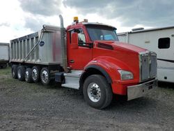 Salvage cars for sale from Copart Central Square, NY: 2018 Kenworth Construction T880