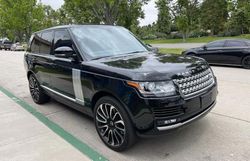 Land Rover Range Rover Supercharged salvage cars for sale: 2014 Land Rover Range Rover Supercharged