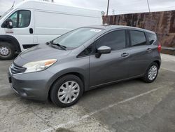 2016 Nissan Versa Note S en venta en Wilmington, CA