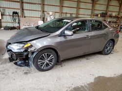 Toyota Corolla l salvage cars for sale: 2017 Toyota Corolla L