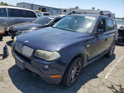 Vehiculos salvage en venta de Copart Vallejo, CA: 2008 BMW X3 3.0SI