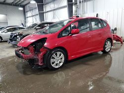 Honda fit salvage cars for sale: 2009 Honda FIT Sport