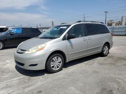 Toyota Sienna CE salvage cars for sale: 2006 Toyota Sienna CE