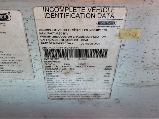 2006 Freightliner Chassis M Line WALK-IN Van