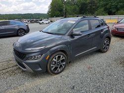 Salvage cars for sale from Copart Concord, NC: 2022 Hyundai Kona Limited