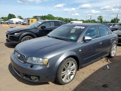Salvage cars for sale from Copart Hillsborough, NJ: 2004 Audi S4