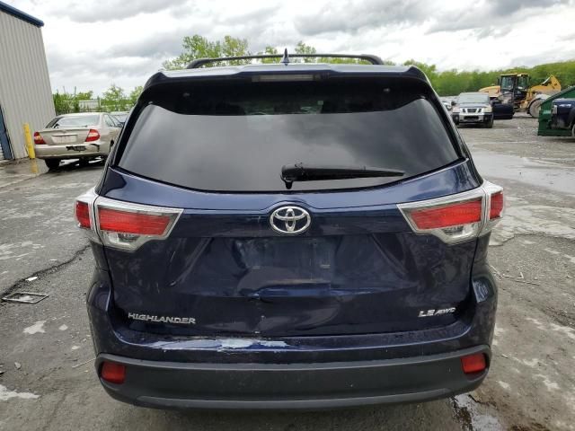 2016 Toyota Highlander LE