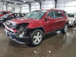 GMC salvage cars for sale: 2011 GMC Acadia SLT-1