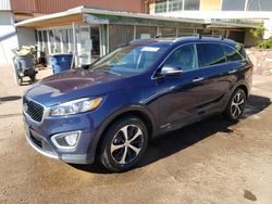 Vehiculos salvage en venta de Copart Colorado Springs, CO: 2017 KIA Sorento EX