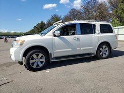 Salvage cars for sale from Copart Brookhaven, NY: 2008 Nissan Armada SE