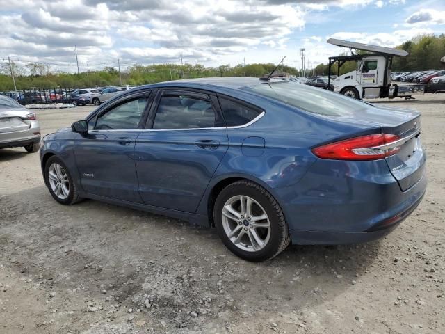 2018 Ford Fusion SE Hybrid