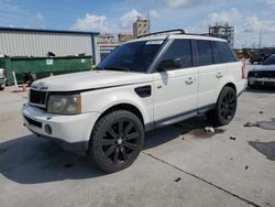 Vehiculos salvage en venta de Copart New Orleans, LA: 2008 Land Rover Range Rover Sport Supercharged