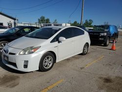 Salvage cars for sale from Copart Pekin, IL: 2010 Toyota Prius