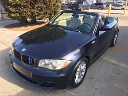 BMW salvage cars for sale: 2008 BMW 128 I