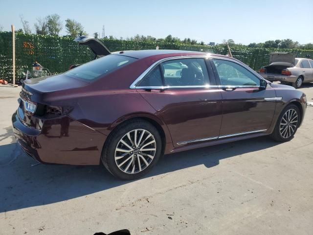 2017 Lincoln Continental Select