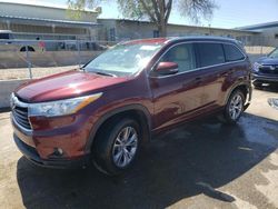 2015 Toyota Highlander XLE for sale in Albuquerque, NM