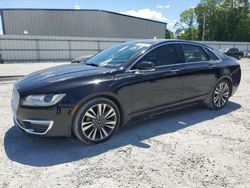 Lincoln MKZ salvage cars for sale: 2017 Lincoln MKZ Hybrid Select